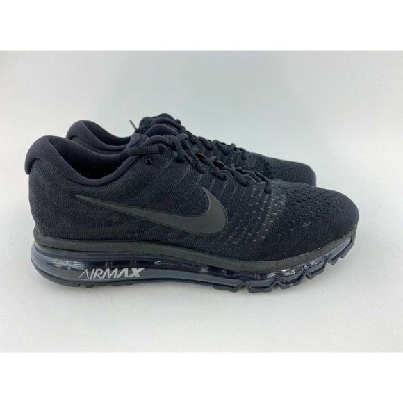 Nike Air Max 2017 Triple Black Men's Size 11-13 Sneakers Shoes - Picture 7 of 12